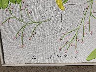 Untitled (Flowers) 1970 36x36 Huge Original Painting by Sharie Hatchett Bohlmann - 3 Untitled (Flowers) 1970 36x36 Huge Original Painting by Sharie Hatchett Bohlmann - 3
