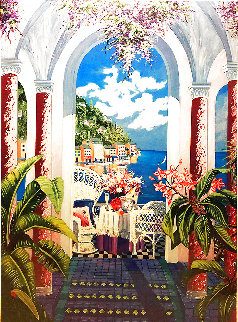 From Portofino With Love 1999 Limited Edition Print - Sharie Hatchett Bohlmann From Portofino With Love 1999 Limited Edition Print - Sharie Hatchett Bohlmann