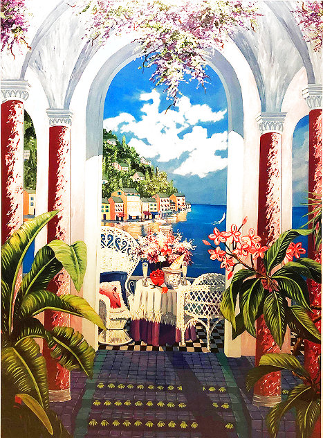 From Portofino with Love 1999 Limited Edition Print by Sharie Hatchett Bohlmann