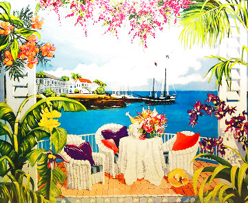 Harbour of Enchantment 1999 Limited Edition Print - Shari Hatchett Bohlmann Harbour of Enchantment 1999 Limited Edition Print - Shari Hatchett Bohlmann