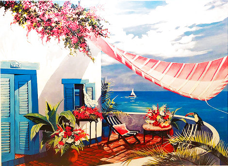 Tropical Afternoon 1999 Limited Edition Print - Sharie Hatchett Bohlmann