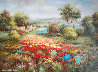 Joyful Afternoon 2006 50x62 Huge Original Painting by Sharie Hatchett Bohlmann - 0