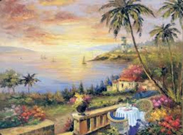 Terrace of the Sun 2005 Limited Edition Print - Shari Hatchett Bohlmann Terrace of the Sun 2005 Limited Edition Print - Shari Hatchett Bohlmann