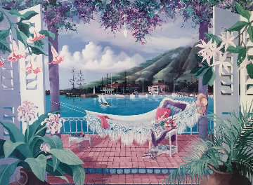 Champagne Wishes 1990 Limited Edition Print - Sharie Hatchett Bohlmann Champagne Wishes 1990 Limited Edition Print - Sharie Hatchett Bohlmann