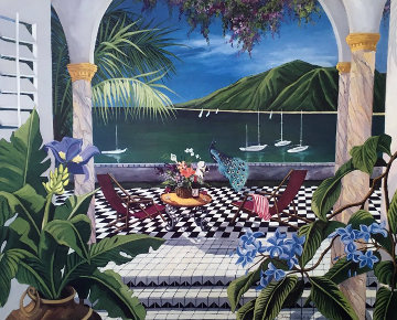 Exotic Rendevous 1990 Limited Edition Print - Sharie Hatchett Bohlmann Exotic Rendevous 1990 Limited Edition Print - Sharie Hatchett Bohlmann