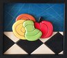 Fruit Trilogy Wood Sculpture Triptych 15 in Sculpture by Alan Boileau - 5