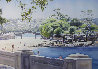 Summerlight Balmoral Beach, Sydney, Australia 2007 22x21 Watercolor by James Boissett - 0
