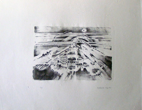 Untitled PP 1968 Limited Edition Print - Lee Bontecou