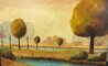 DI Qua E Di La Dell' Acqua 2015 19x30 - Italy Original Painting by Guido Borelli - 1