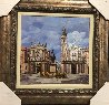 Piazza St. Carlo 2015 24x24 - Rome Italy Original Painting by Guido Borelli - 1