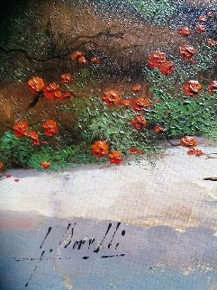 Hens 1991 21x17 Original Painting - Guido Borelli Hens 1991 21x17 Original Painting - Guido Borelli
