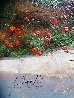 Hens 1991 21x17 Original Painting by Guido Borelli - 2