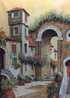 l'Arco La Torre 27x19 - Italy Original Painting by Guido Borelli - 1 l'Arco La Torre 27x19 - Italy Original Painting by Guido Borelli - 1