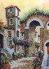 l'Arco La Torre 27x19 Original Painting by Guido Borelli - 0