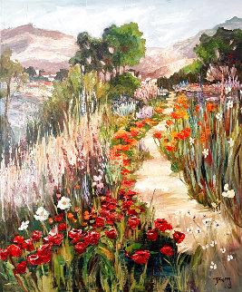 A Path to Remember 60x48 Super Huge Original Painting - Irene Borg A Path to Remember 60x48 Super Huge Original Painting - Irene Borg