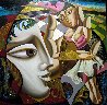 Dreamscape 48x48 Original Painting by Misha Borisoff - 0 Dreamscape 48x48 Original Painting by Misha Borisoff - 0