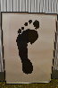 Foot Print Left and Right Set of 2 1986 HS - Huge Mural Size Limited Edition Print by Jonathan Borofsky - 1