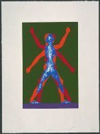 Male / Female, 2000 Limited Edition Print by Jonathan Borofsky - 1 Male / Female, 2000 Limited Edition Print by Jonathan Borofsky - 1