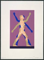 Male / Female 2000 Limited Edition Print by Jonathan Borofsky - 1 Male / Female 2000 Limited Edition Print by Jonathan Borofsky - 1