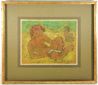 Two Figures Limited Edition Print by Angel Botello - 1