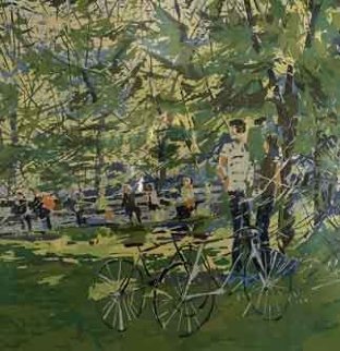 Summer Day in the Park Limited Edition Print - Italo Botti Summer Day in the Park Limited Edition Print - Italo Botti