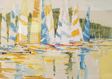 Untitled (Sunset Sails) Limited Edition Print - Italo Botti Untitled (Sunset Sails) Limited Edition Print - Italo Botti