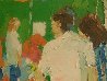 Untitled Bistro 37x37 Original Painting by Italo Botti - 6 Untitled Bistro 37x37 Original Painting by Italo Botti - 6