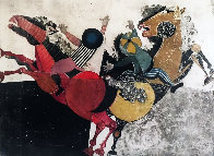 Recoutre a Cheval Limited Edition Print by Graciela Rodo Boulanger - 0 Recoutre a Cheval Limited Edition Print by Graciela Rodo Boulanger - 0