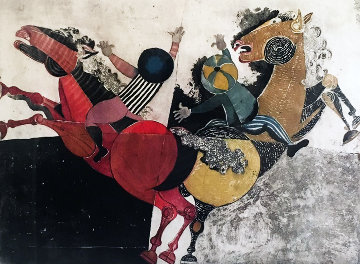 Recoutre a Cheval Limited Edition Print - Graciela Rodo Boulanger Recoutre a Cheval Limited Edition Print - Graciela Rodo Boulanger