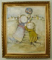 Jour D'hiver 1971 33x27 Original Painting by Graciela Rodo Boulanger - 2 Jour D'hiver 1971 33x27 Original Painting by Graciela Rodo Boulanger - 2