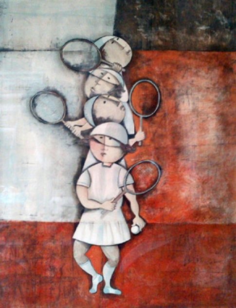 Tennis 1976 Limited Edition Print by Graciela Rodo Boulanger