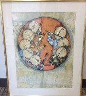 Untitled Etching Limited Edition Print by Graciela Rodo Boulanger - 2 Untitled Etching Limited Edition Print by Graciela Rodo Boulanger - 2
