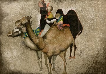 Three Camels From Animal Suite 1987 Limited Edition Print - Graciela Rodo Boulanger Three Camels From Animal Suite 1987 Limited Edition Print - Graciela Rodo Boulanger