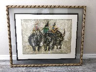 3 Rhinos 1980 Limited Edition Print by Graciela Rodo Boulanger - 1 3 Rhinos 1980 Limited Edition Print by Graciela Rodo Boulanger - 1