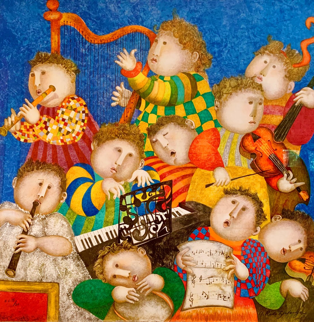 Allegro Con Brio Limited Edition Print by Graciela Rodo Boulanger Allegro Con Brio Limited Edition Print by Graciela Rodo Boulanger