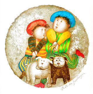 Deux Pour Deux Suite of 4 2002 Limited Edition Print - Graciela Rodo Boulanger Deux Pour Deux Suite of 4 2002 Limited Edition Print - Graciela Rodo Boulanger