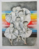 Les Petit Rats: Toutes Sur Scene Limited Edition Print by Graciela Rodo Boulanger - 2 Les Petit Rats: Toutes Sur Scene Limited Edition Print by Graciela Rodo Boulanger - 2