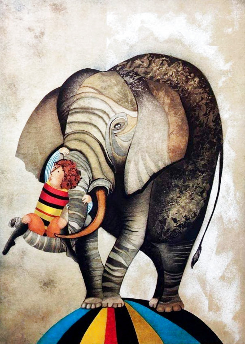 An Elephant For Kris Limited Edition Print by Graciela Rodo Boulanger