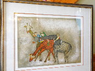 Giraffes 1980 Limited Edition Print by Graciela Rodo Boulanger - 1 Giraffes 1980 Limited Edition Print by Graciela Rodo Boulanger - 1