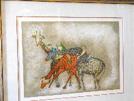 Giraffes 1980 Limited Edition Print by Graciela Rodo Boulanger - 3 Giraffes 1980 Limited Edition Print by Graciela Rodo Boulanger - 3