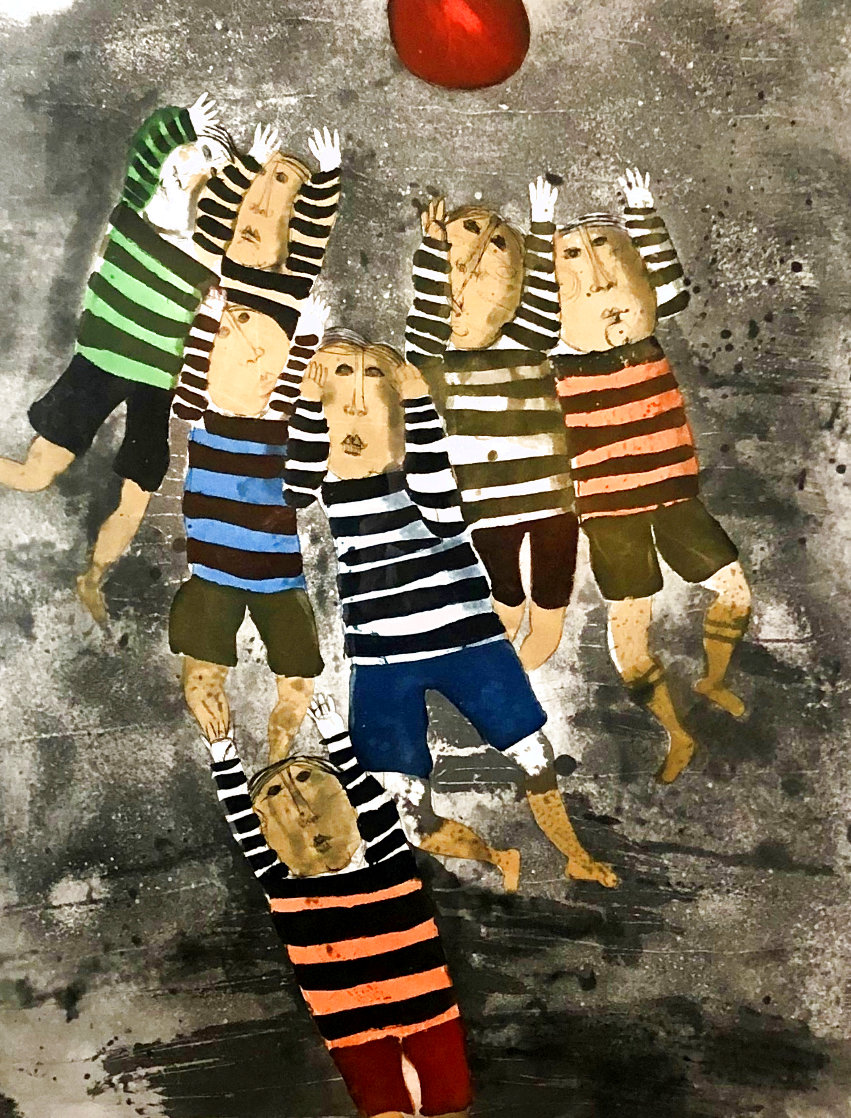 Volleyball EA Limited Edition Print by Graciela Rodo Boulanger