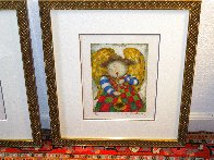 Music of Angels - Framed Set of 4 Lithographs Limited Edition Print by Graciela Rodo Boulanger - 4