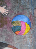 Jeu de Ballon 1993 20x20 Original Painting by Graciela Rodo Boulanger - 1 Jeu de Ballon 1993 20x20 Original Painting by Graciela Rodo Boulanger - 1