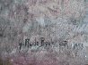 Jeu de Ballon 1993 20x20 Original Painting by Graciela Rodo Boulanger - 2 Jeu de Ballon 1993 20x20 Original Painting by Graciela Rodo Boulanger - 2