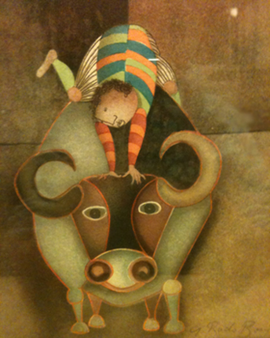 Boy on Bull Limited Edition Print by Graciela Rodo Boulanger Boy on Bull Limited Edition Print by Graciela Rodo Boulanger