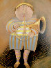 Musicien Jaune and Tricycle Suite of 2 1982 Limited Edition Print by Graciela Rodo Boulanger - 1