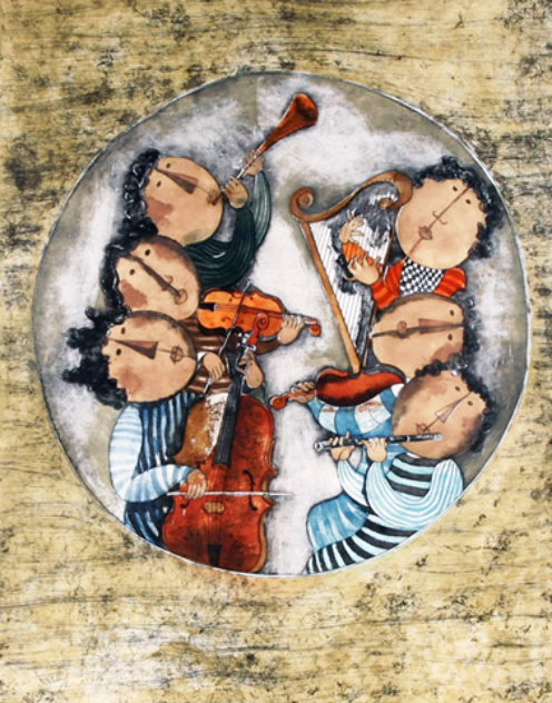 Music From the Music suite Limited Edition Print by Graciela Rodo Boulanger Music From the Music suite Limited Edition Print by Graciela Rodo Boulanger