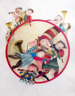 Circle of Musicians 1980 Limited Edition Print - Graciela Rodo Boulanger Circle of Musicians 1980 Limited Edition Print - Graciela Rodo Boulanger