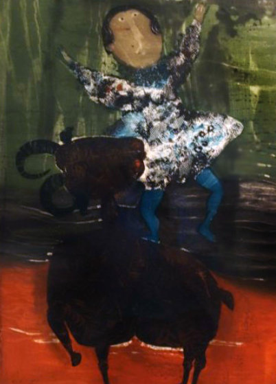 Untitled Lithograph Limited Edition Print by Graciela Rodo Boulanger Untitled Lithograph Limited Edition Print by Graciela Rodo Boulanger