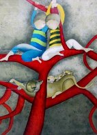 Un Puma Pour Josquin and Mathieu 1979 Limited Edition Print by Graciela Rodo Boulanger - 0 Un Puma Pour Josquin and Mathieu 1979 Limited Edition Print by Graciela Rodo Boulanger - 0